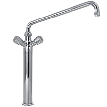 Colonne avec robinet mélangeur, Gros debit Heavy-Duty  Sortie MONO