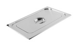 Couvercle inox avec poignée standard 1/3