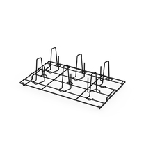 GRILLE Á POULET GN 1/1 AISI304 ANTIADHÉSIVE 6 PCS