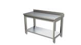 Table inox démontable murale 800 x 700