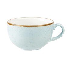 Tasses à cappuccino Churchill Stonecast bleu pâle 354ml (lot de 12)