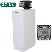 Adoucisseur d eau chrono-volumétrique, 27 lit, monobloc