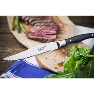 photo 3 couteaux à steak amefa virgule  - lot de 12