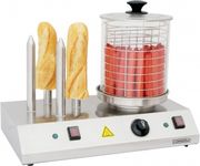 Appareil à Hot-Dog Electrique 4 Plots CASSELIN - Acier Inoxidable