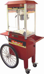 Appareil à pop corn sur trolley