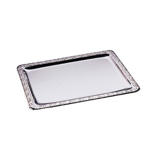photo 1 plateau de service rectangulaire inox aps 420 x 310mm