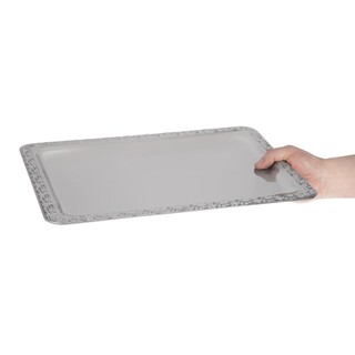 photo 4 plateau de service rectangulaire inox aps 420 x 310mm