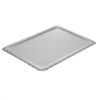 photo 2 plateau de service rectangulaire inox aps 500 x 360mm