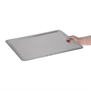 photo 4 plateau de service rectangulaire inox aps 500 x 360mm