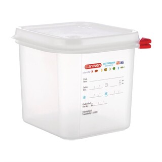 photo 1 boîte alimentaire gn 1/6 araven 2,6l