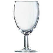 Photo 1 matériel référence CJ507: Verres à vin arcoroc savoie 240ml estampillé ce à 175ml  - Lot de 48