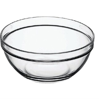 photo 1 bols de cuisinier en verre arcoroc 90mm - quantité par boîte : 6.