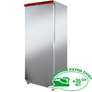 Armoire frigorifique, ventilée, 400 litres. acier inox