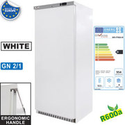 Armoire frigorifique gn2/1 ventilée 600l.blanc