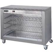 Armoire vitrine chauffante 60 poulets, sur roues