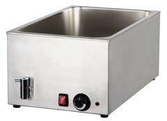 Photo 1 matériel référence 8710: Bain marie gn1/1 avec robinet de vidange 90°C