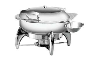 photo 1 chafing dish rond couvercle hublot