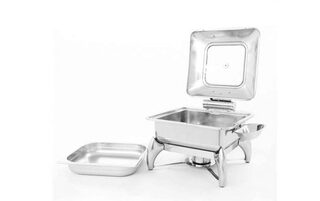 photo 1 chafing dish gn2/3  couvercle hublot