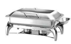 Photo 1 matériel référence AT62593: Chafing dish gn1/1 couvercle hublot