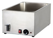 Bain marie gn1/1 avec robinet de vidange 90°C