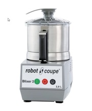 Blixer 2 Marque Robot-Coupe, monophasé 230/50/1. Puissance 700 W. 1 vitesse 3000 tr/min + acc cuve supp