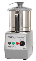 Blixer 4 Marque Robot-Coupe. Triphasé 400/50/3. Puissance 1000W. 2 vitesses 1500 et 3000 tr/min