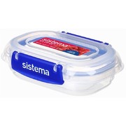 Boîte alimentaire rectangulaire sistema klip it plus 180ml