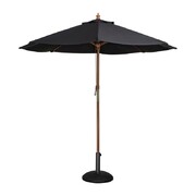 Photo 1 matériel référence CB514: Parasol rond Bolero noir 2,5m