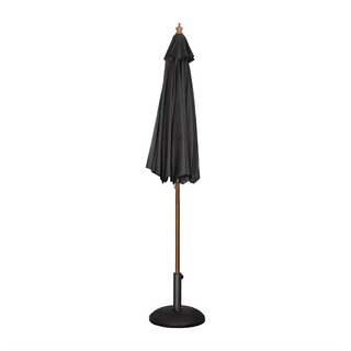 photo 3 parasol rond bolero noir 2,5m