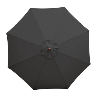 photo 6 parasol rond bolero noir 2,5m