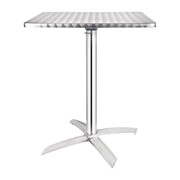 Photo 1 matériel référence CG838: Table carrée à plateau basculant inox Bolero 600mm