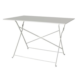 photo 1 table de terrasse pliable grise1100 x 700 mm