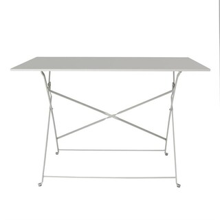 photo 2 table de terrasse pliable grise1100 x 700 mm