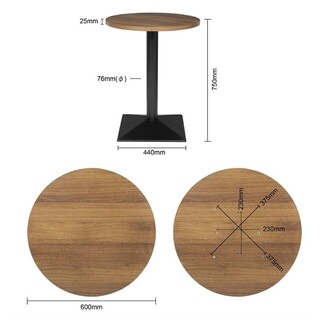 photo 2 table ronde 60 cm