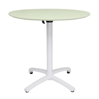 photo 1 table pliante polypropylène 800 mm verte