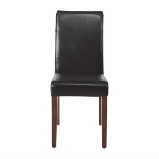 photo 4 chaises en simili cuir bolero noires