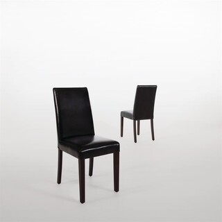photo 8 chaises en simili cuir bolero noires