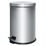 Photo 1 matériel référence GG976: Poubelle à pédale en acier inoxydable 5L