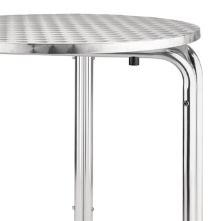 photo 4 table bistro ronde empilable bolero 600mm