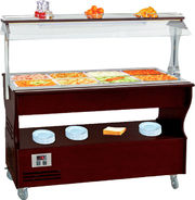 Buffet chauffant central