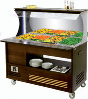 Buffet chauffant mural