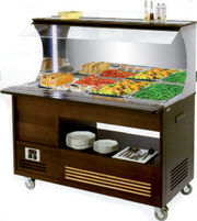 Buffet mixte mural