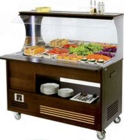 Buffet salad bar mural mobile chaud et froid