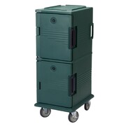 Photo 1 matériel référence CJ652: Chariot isotherme cambro ultra camcart upc800 granite vert