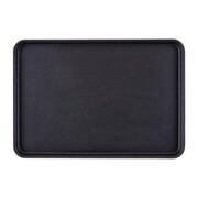 Photo 1 matériel référence CL930: Plateau de service rectangulaire fibre de verre antidérapant camtread cambro noir 450x650mm