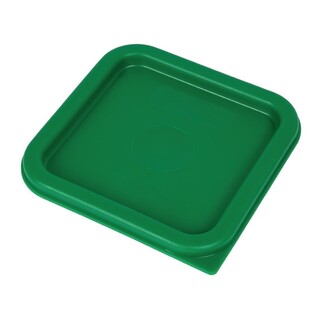 photo 1 couvercle de boîte de conservation alimentaire carré camsquares de cambro vert