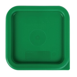 photo 3 couvercle de boîte de conservation alimentaire carré camsquares de cambro vert