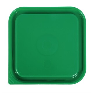 photo 4 couvercle de boîte de conservation alimentaire carré camsquares de cambro vert