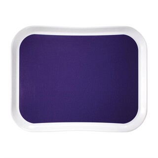 photo 2 plateau en polyester century fun cambro versa lite 43 cm raisin