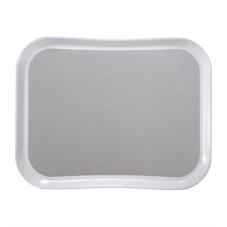 photo 1 plateau en polyester century fun cambro versa lite 43 cm gris perle